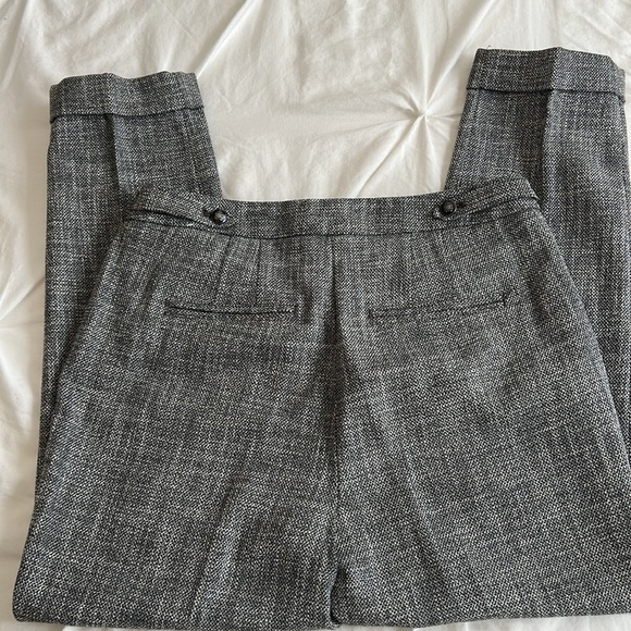 White House Black Market graphite black suit blazer pants 2 4 S - Picture 5 of 10